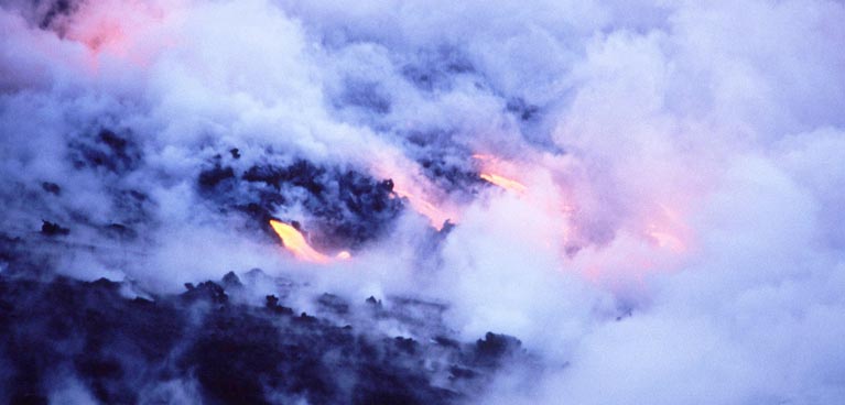 Clouds of smoke