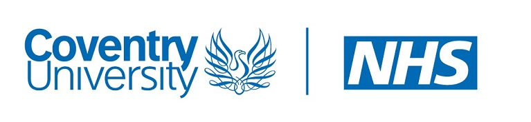 Coventry University and NHS logo