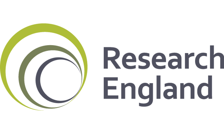 Research England logo.