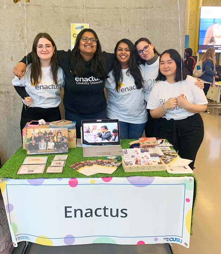 Pavani and the Enactus Committee