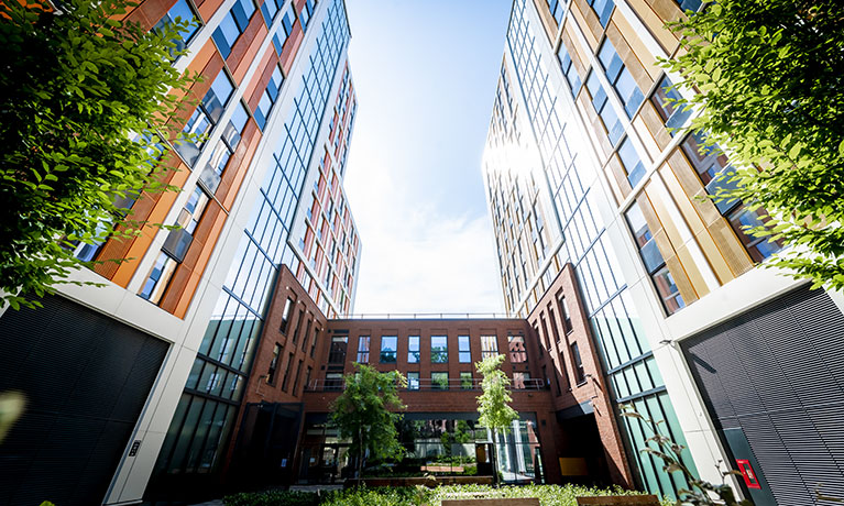 Bishopsgate halls of residence in Coventry.